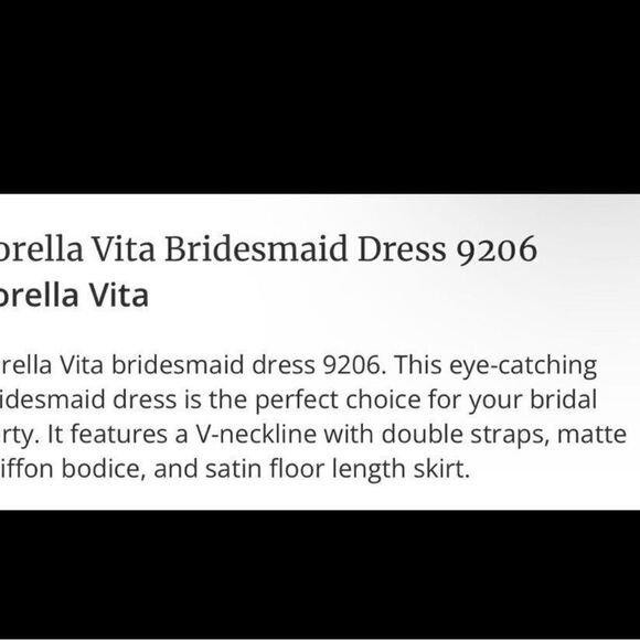 Sorella Vita Rosewater Blush Pink Style 9206 Maxi Dress Sz 14 - Picture 8 of 11